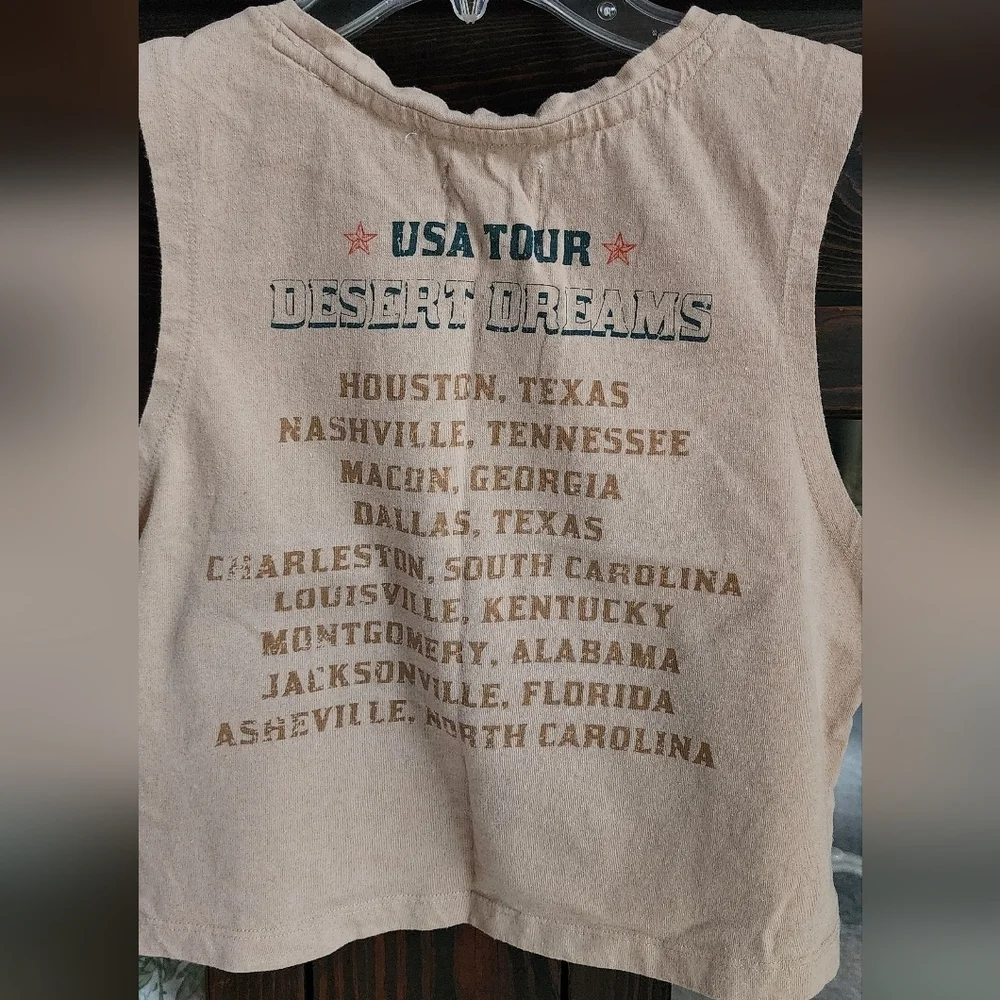 Recycled Threads Beige Graphic Tank - Picture 5 of 5